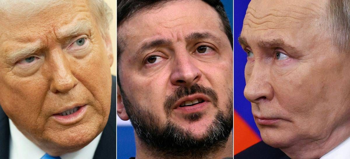 Ucraina, Zelensky: "Pronto a incontro trilaterale con Putin e Trump" - 