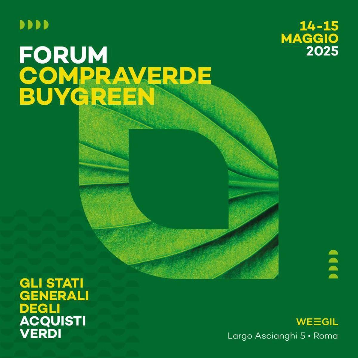 Al via il Forum Compraverde Buygreen 2025 - 