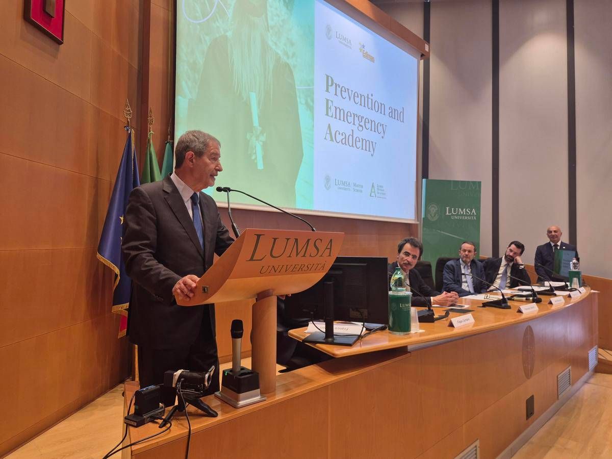 Il ministro Musumeci inaugura la Prevention and Emergency academy della Lumsa: "Cittadino sia soggetto attivo nella gestione delle emergenze" - 