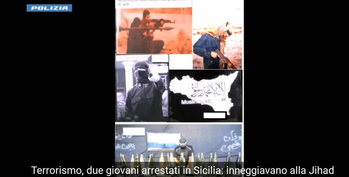 Arrestati due giovani per terrorismo | La Sicilia stava per diventare un emirato islamico? -