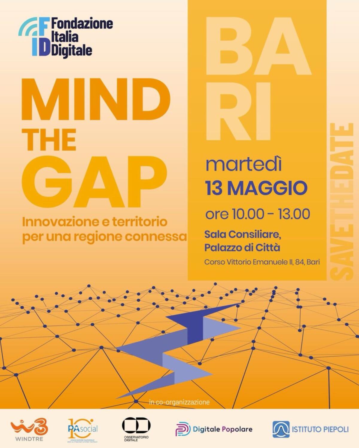 Mind The Gap fa tappa a Bari | Scopri come la tecnologia può trasformare il territorio! -