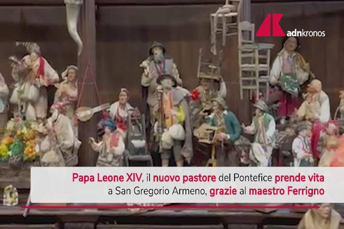 Papa Leone XIV, a Napoli arriva il pastore del presepe dedicato al nuovo pontefice -