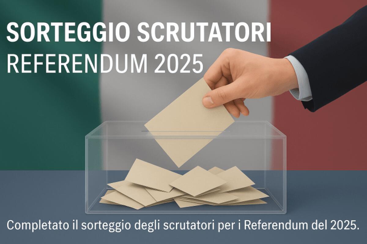 Scrutatori estratti per il referendum al Comune di Messina | Sai cosa cambia davvero? -