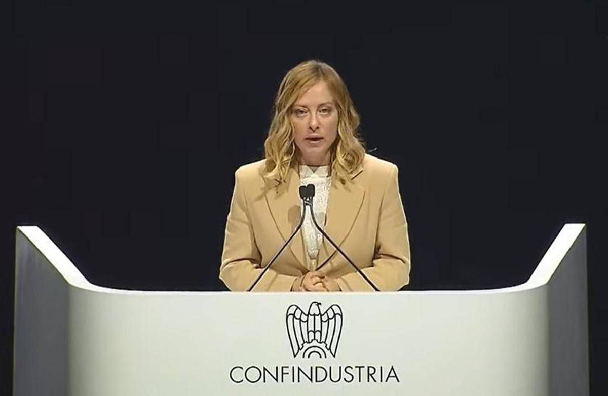 Meloni agli industriali: "Governo c'è e non indietreggia, si vince e si perde tutti insieme" - Video -
