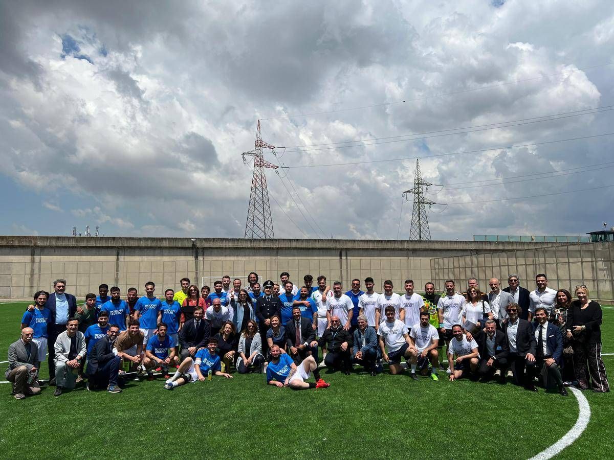 Sport, Rigiocare il Futuro: a Secondigliano la più grande cittadella sportiva penitenziaria -