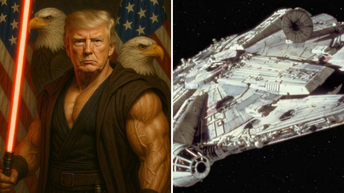 Trump-Jedi festeggia lo Star Wars Day | La Casa Bianca lancia un messaggio shock ai suoi avversari! - 