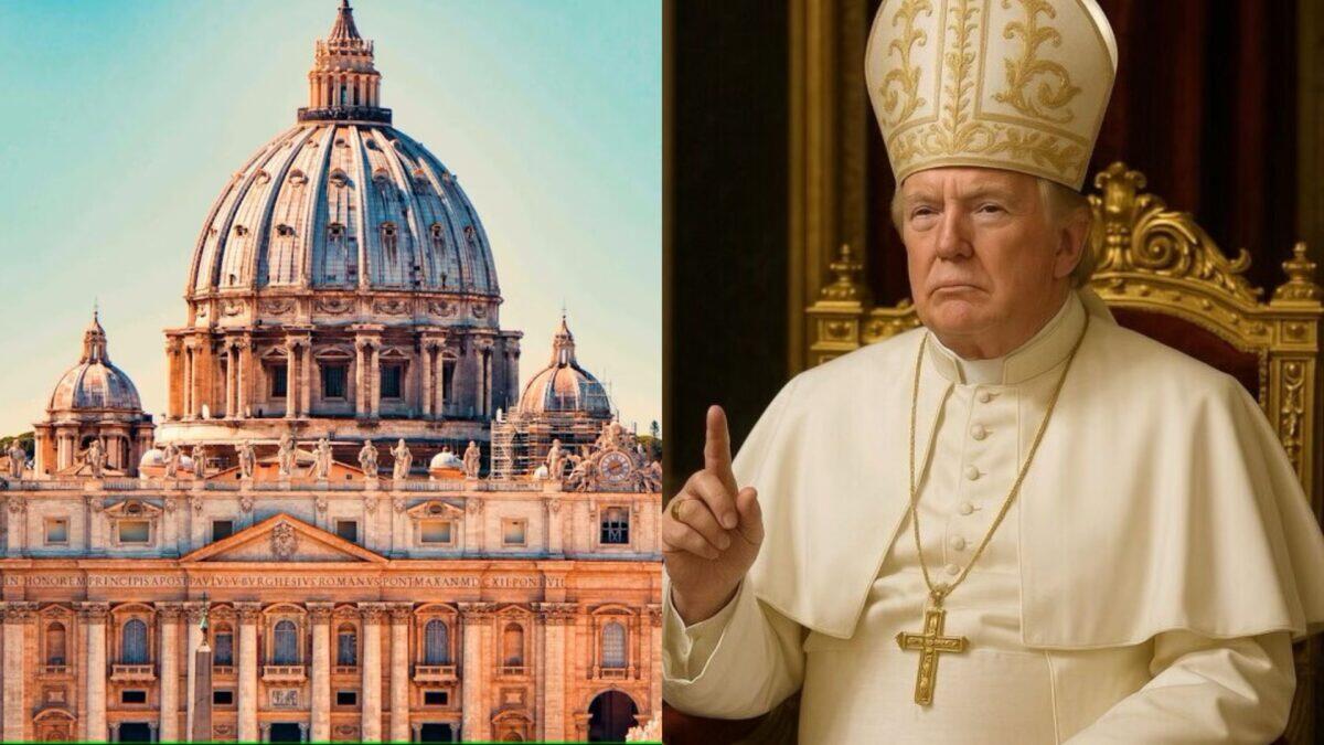 Trump si traveste da Papa | È solo uno scherzo o un segnale inquietante? - 