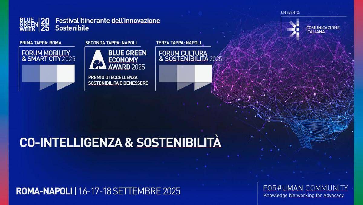 A via Blue Green Week 2025, premio nazionale e una settimana di eventi -
