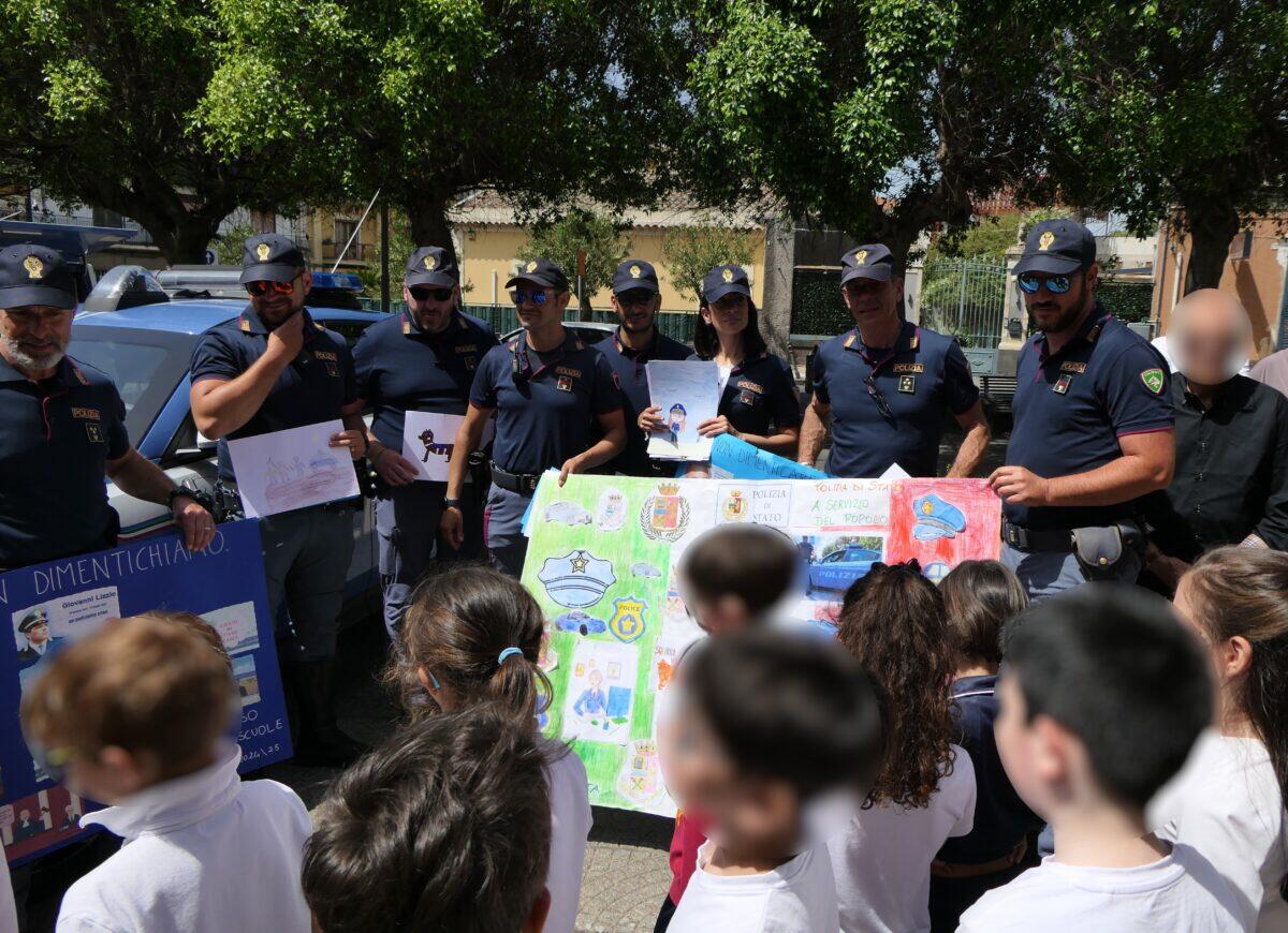 Polizia di Catania sorprende gli alunni con un'interazione unica | Scopri come la legalità può diventare un gioco di squadra! -