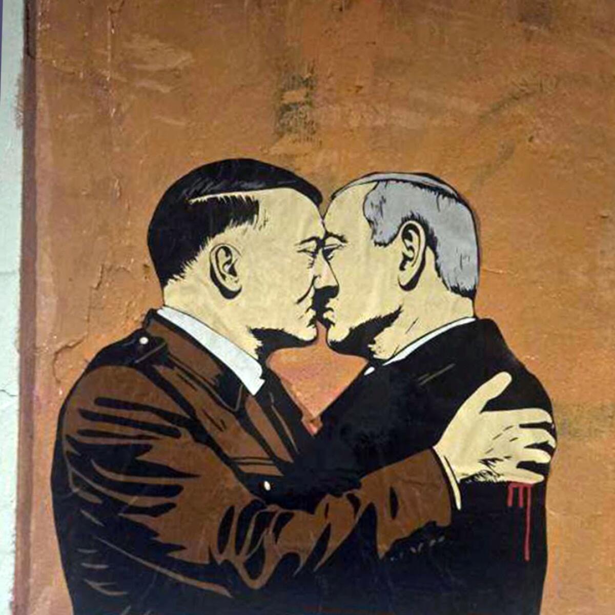 Hitler bacia Netanyahu: il murale che scuote Roma | Il genocidio palestinese è davvero tollerato? -