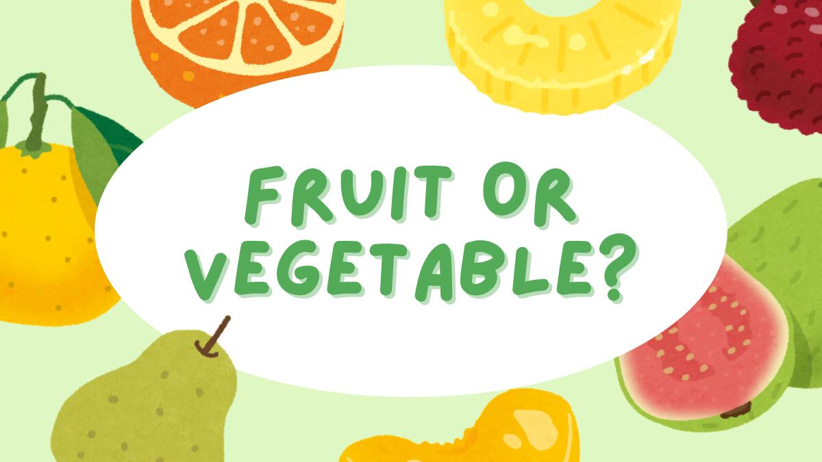 Fruit or Vegetable? Impara a distinguere frutta e verdura in inglese - 