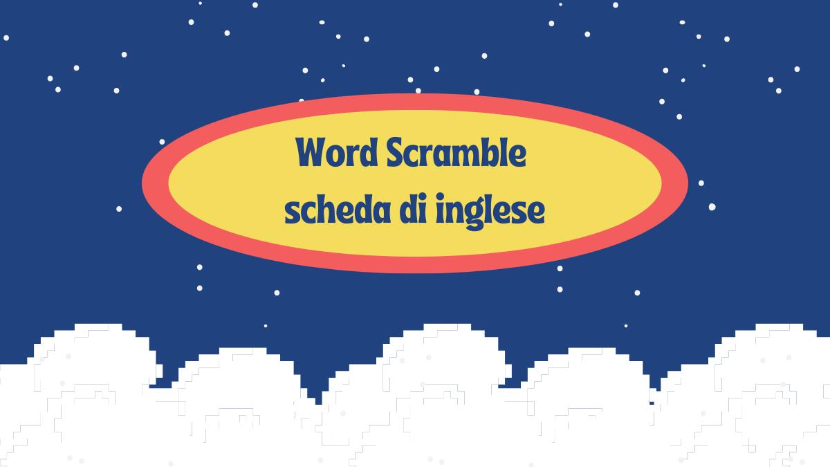 Fruit Word Scramble: riordina le lettere e scopri i nomi della frutta - 