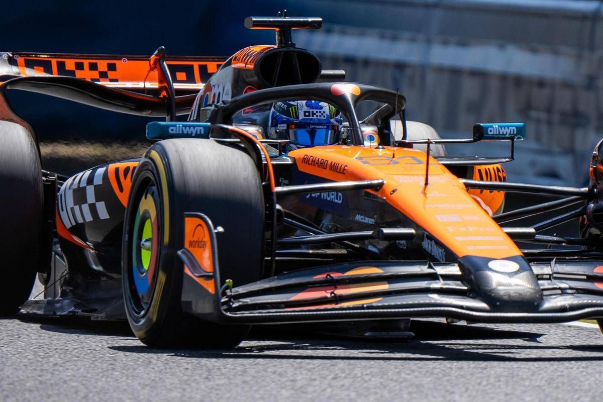 Gp Imola, Piastri davanti a tutti nelle libere. Hamilton quinto -