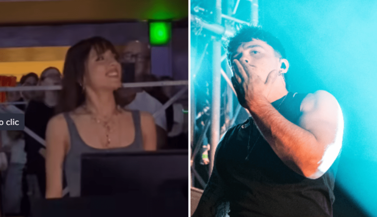 Angelina Mango spunta a sorpresa al concerto di Olly e si commuove tra il pubblico - 