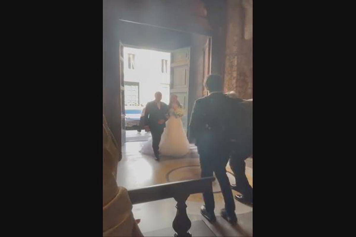 Francesca Brienza e Rudi Garcia oggi sposi, il matrimonio a Roma - Video -