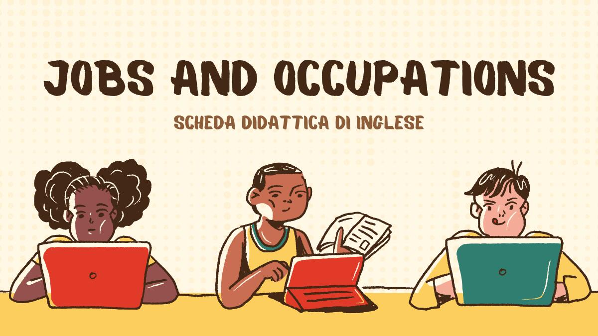 Scheda di inglese sulle professioni: riconosci e cerchia il lavoro giusto - 