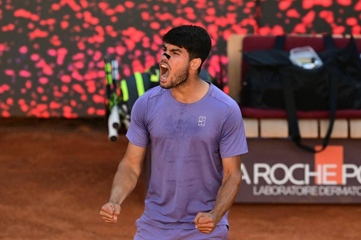 Alcaraz e una finale con Sinner a Roma: "Non vedo l'ora, sarebbe una battaglia" - 