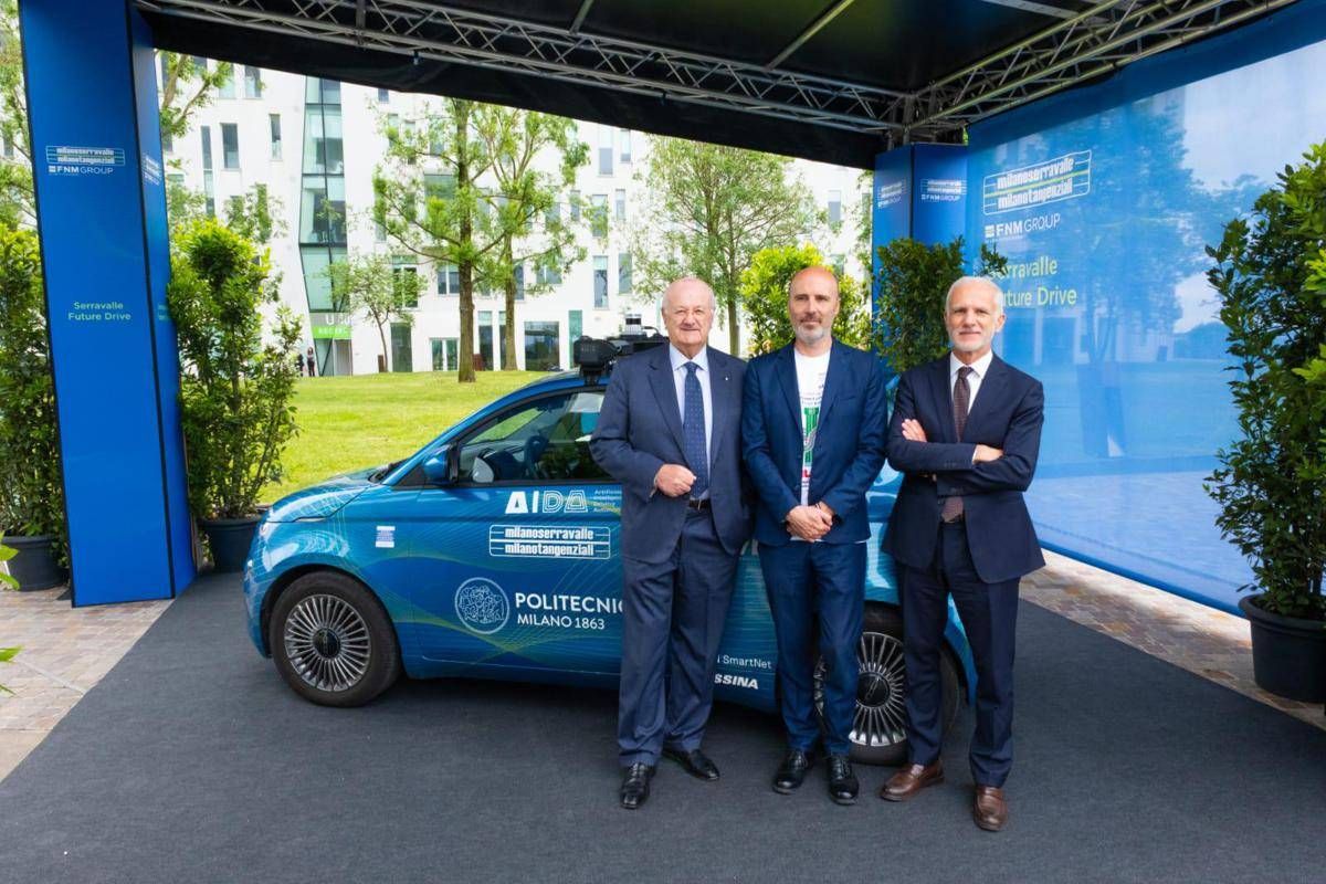 Trasporti, Serravalle e Politecnico Milano testano la navetta a guida autonoma - 