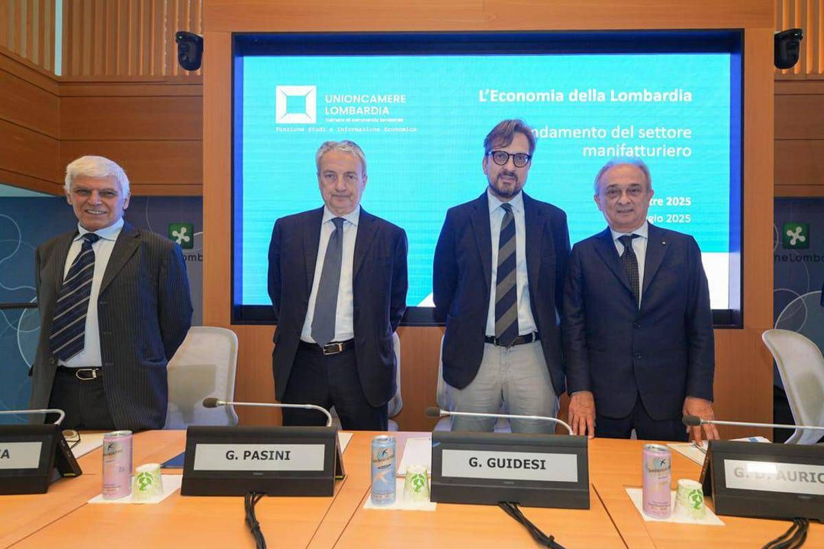 Lombardia prima regione d'Europa manifatturiera, nel primo trimestre 2025 segnali positivi -