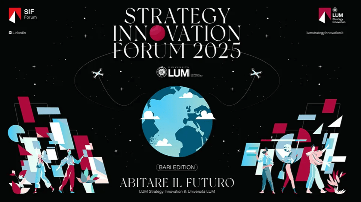 Strategy innovation forum Bari 2025: 'Abitare il futuro' -