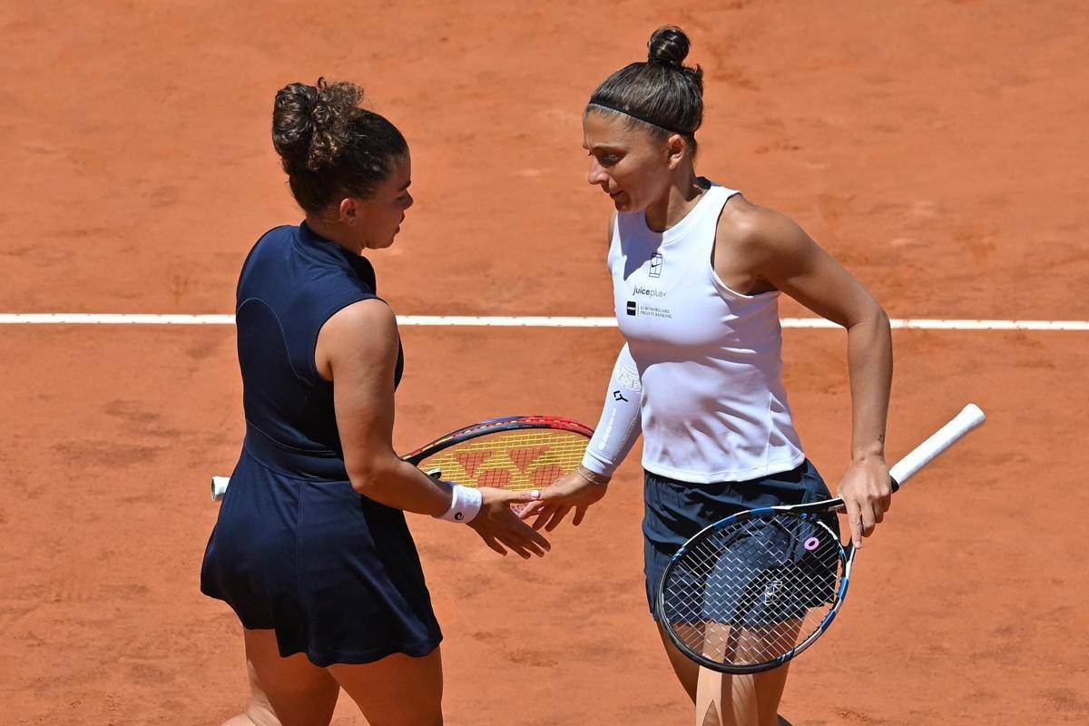 Paolini-Errani, è finale nel doppio agli Internazionali: Andreeva-Shnaider battute -