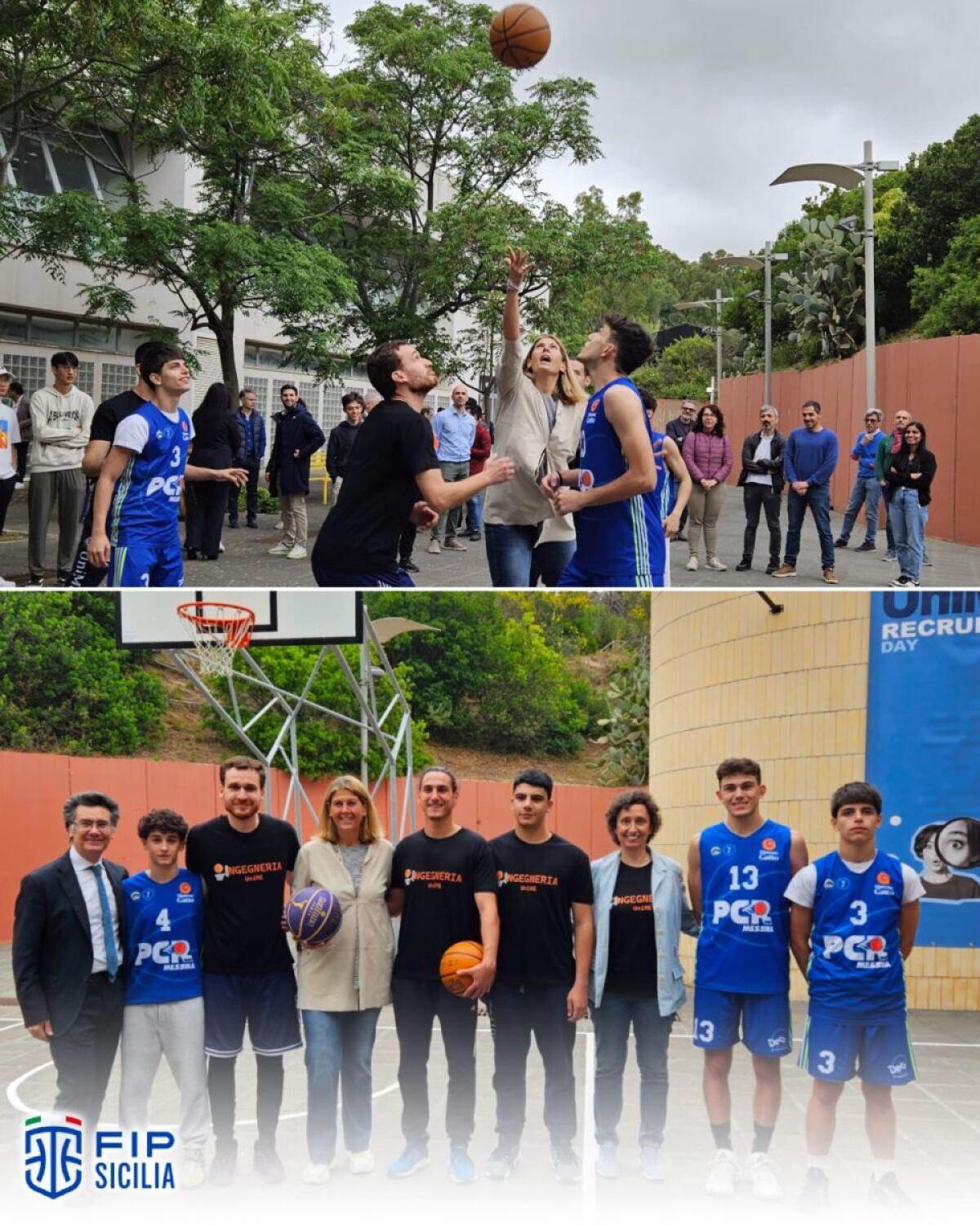 Un nuovo campo da basket all'Ateneo di Messina | È davvero l'inizio di una rivoluzione per FIP Sicilia? -