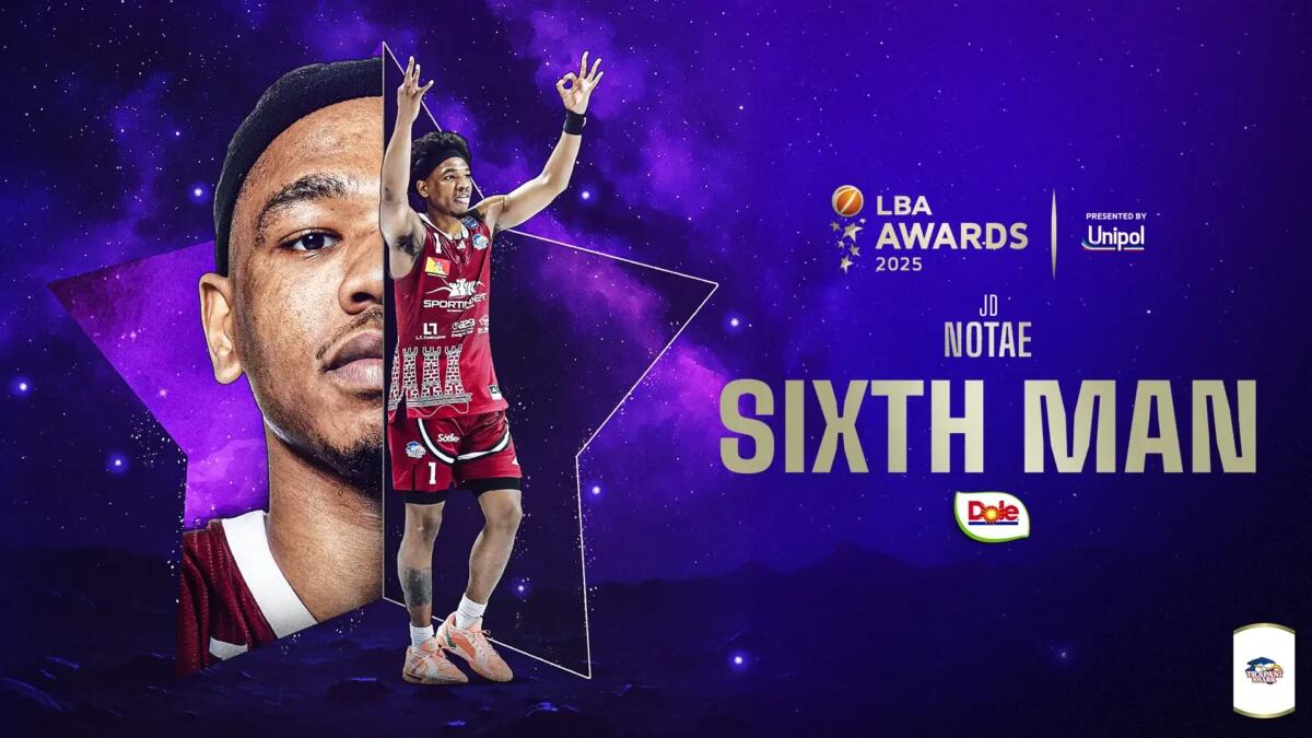 JD Notae conquista il premio come sesto uomo dell'anno | Perché i veri vincitori non partono mai titolari! - 