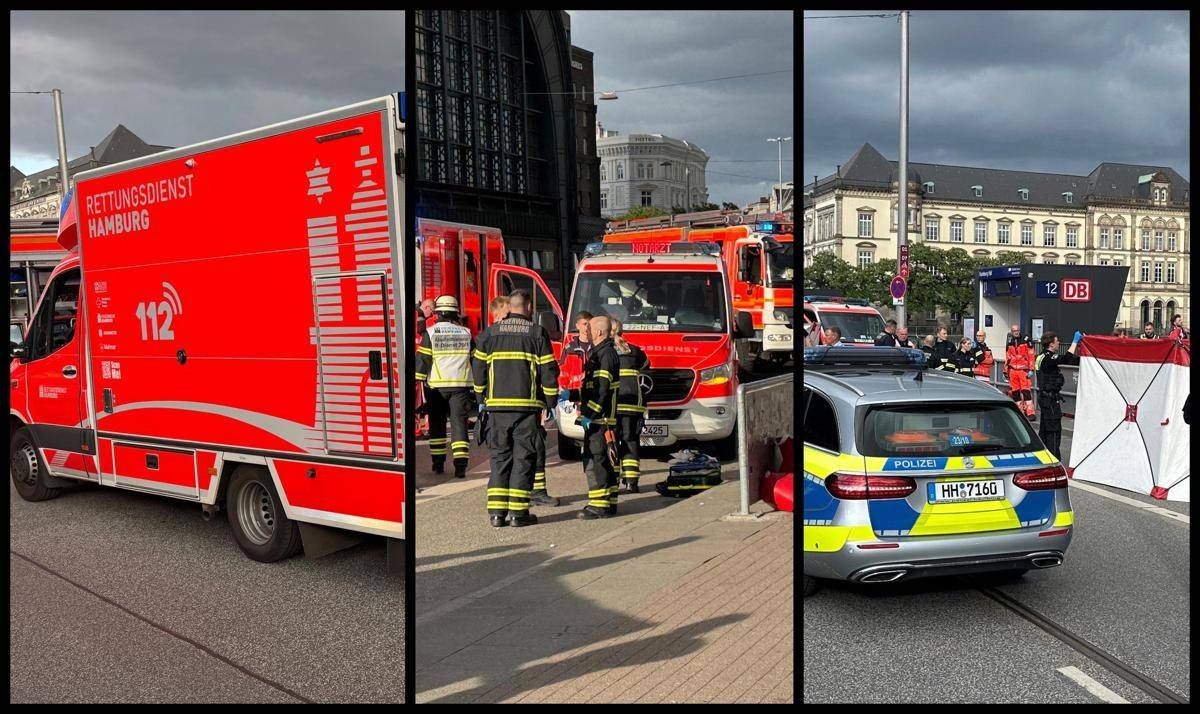 Amburgo, attacco con coltello in stazione: almeno 12 feriti. Arrestata una donna - 