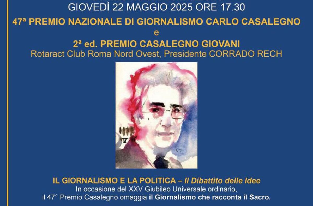 Premio Casalegno a Roma | Scopri chi vincerà tra i nomi più inaspettati del giornalismo! -