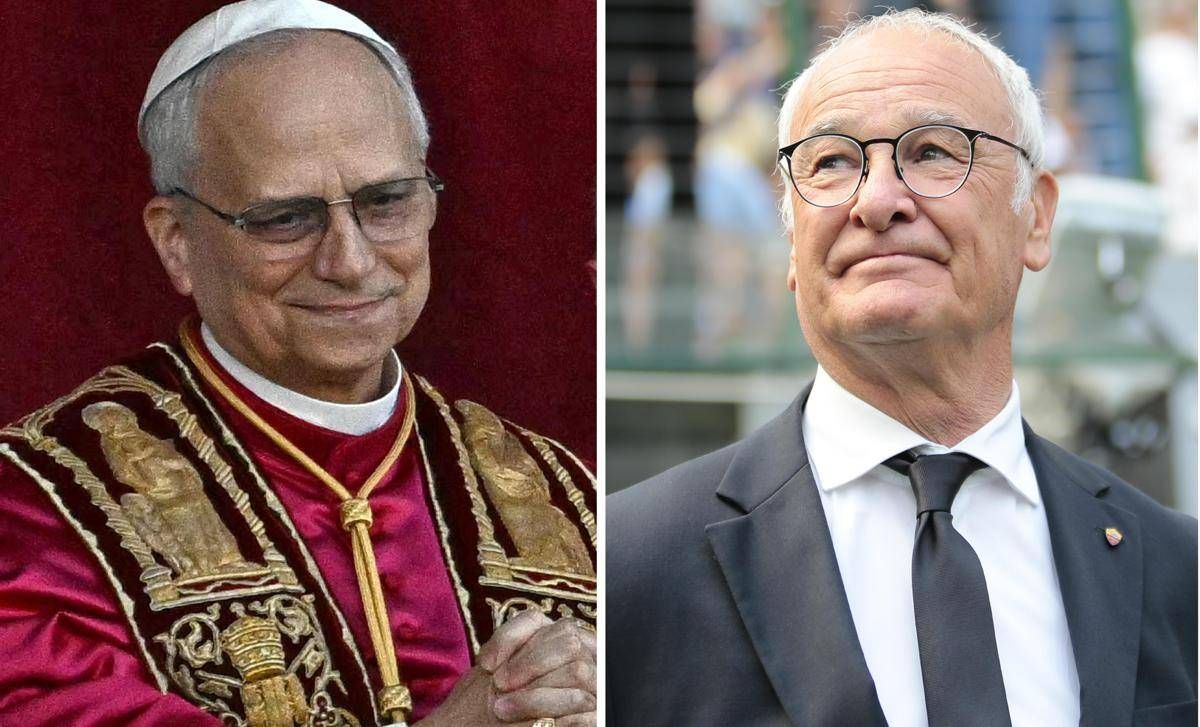 Papa Leone XIV e la foto su X, "come Claudio Ranieri" - 