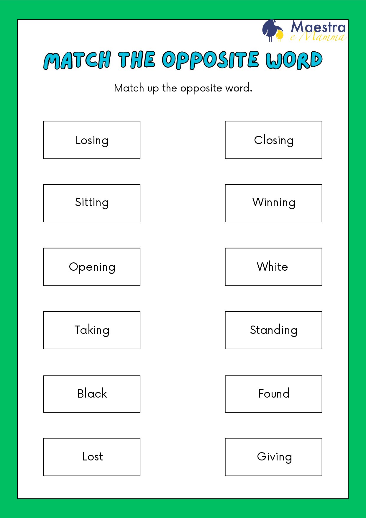 Opposti in inglese [81 KB]