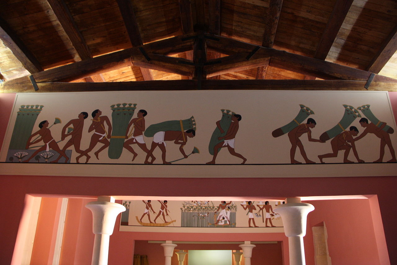 Lavorazione del papiro