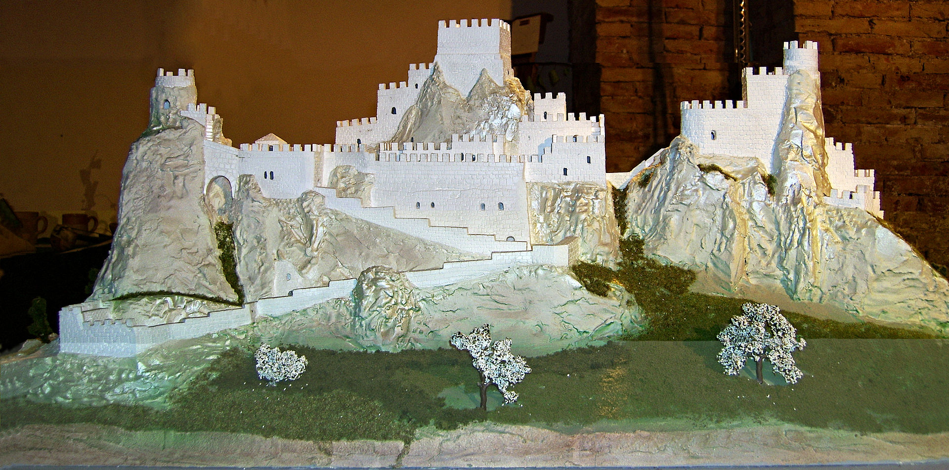 Plastico del castello