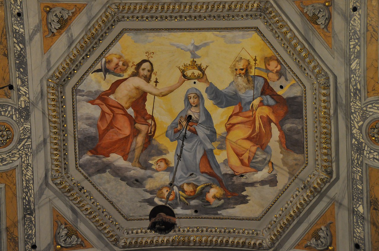 Incoronazione Vergine assunta in cielo