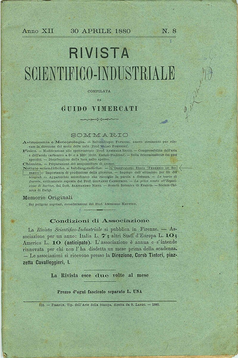 Rivista scientifico industriale