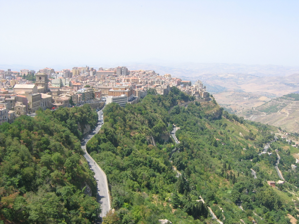 Enna, punto più alto della ferrovia