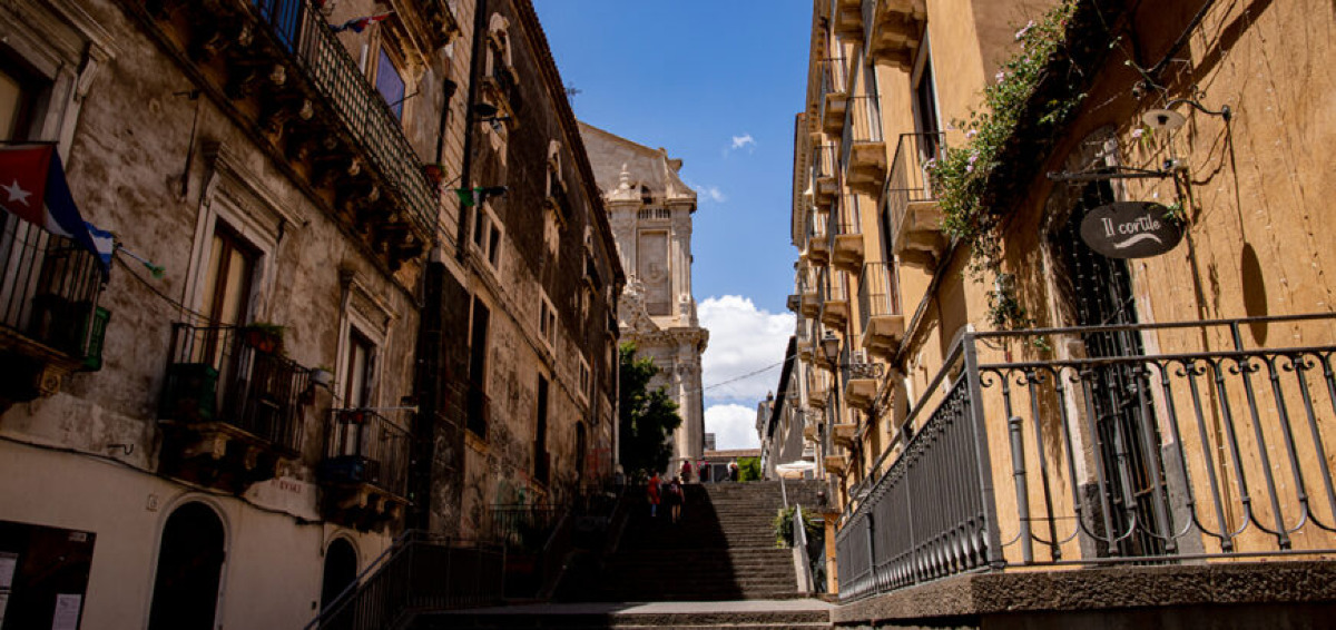 A Catania c'è una scalinata che pochi conoscono | Dove si trova, come si chiama e come arrivarci - Foto: Roberta Schilirò