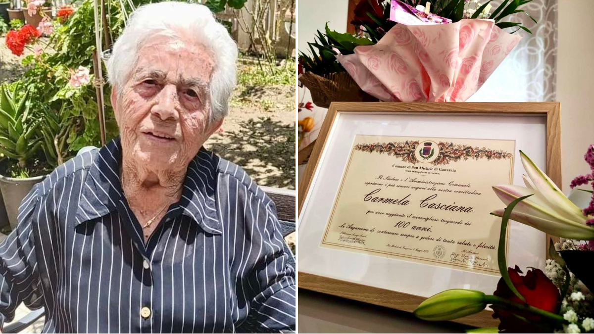 Buon 100° compleanno nonna Carmela: gli auguri della Comunità -