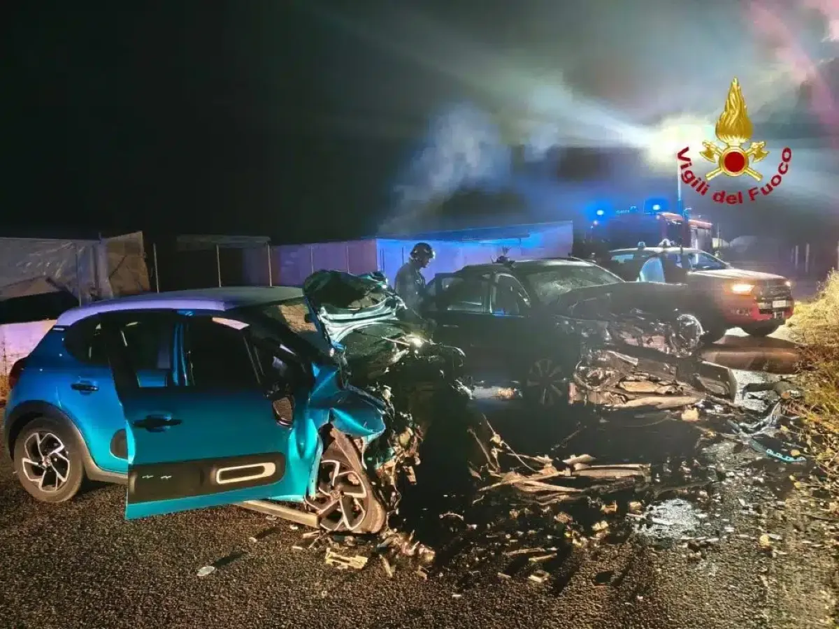 Incidente stradale sulla Provinciale: cinque feriti, tre gravi -
