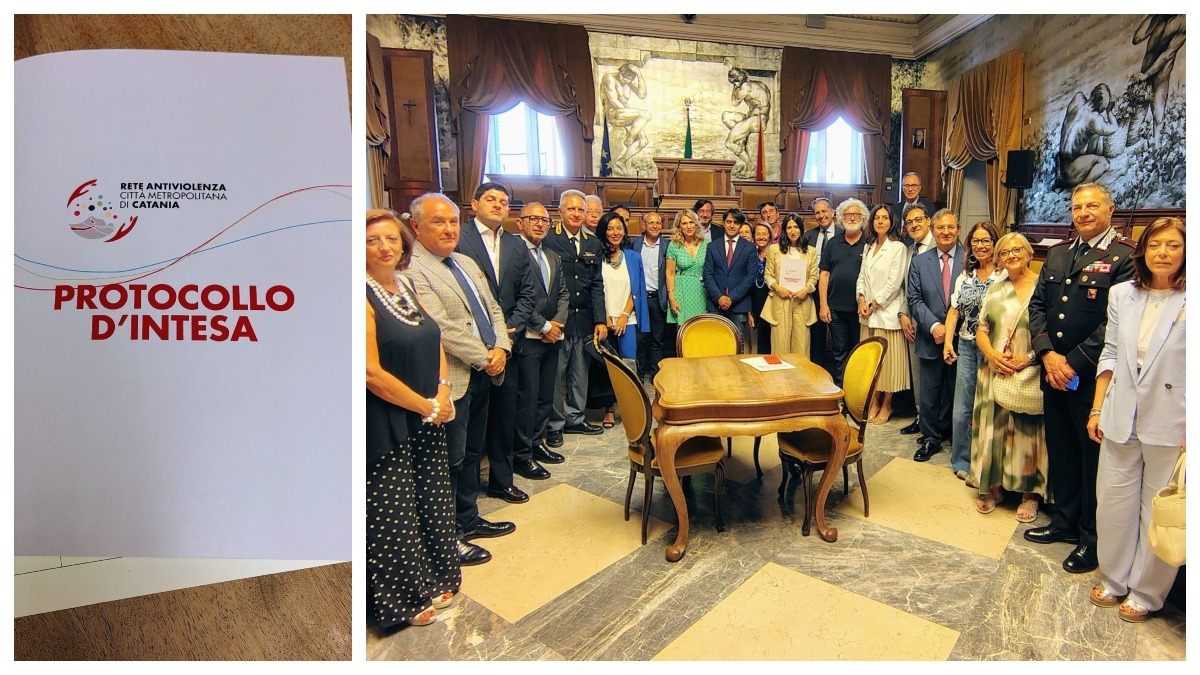 Catania si unisce contro la violenza sulle donne: firmato un maxi-patto con Tribunale e Città Metropolitana -