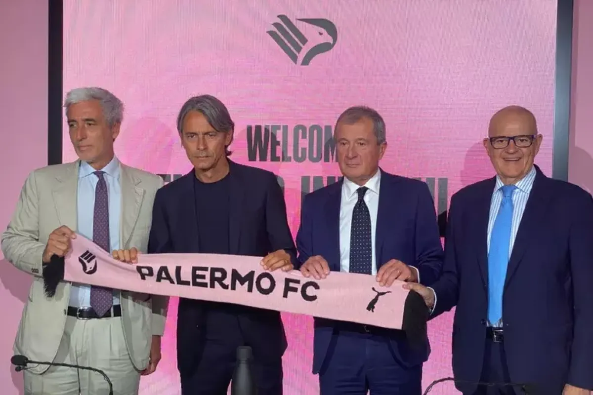 Inzaghi nuovo allenatore del Palermo: “Darò tutto me stesso” - Credit foto: Ansa