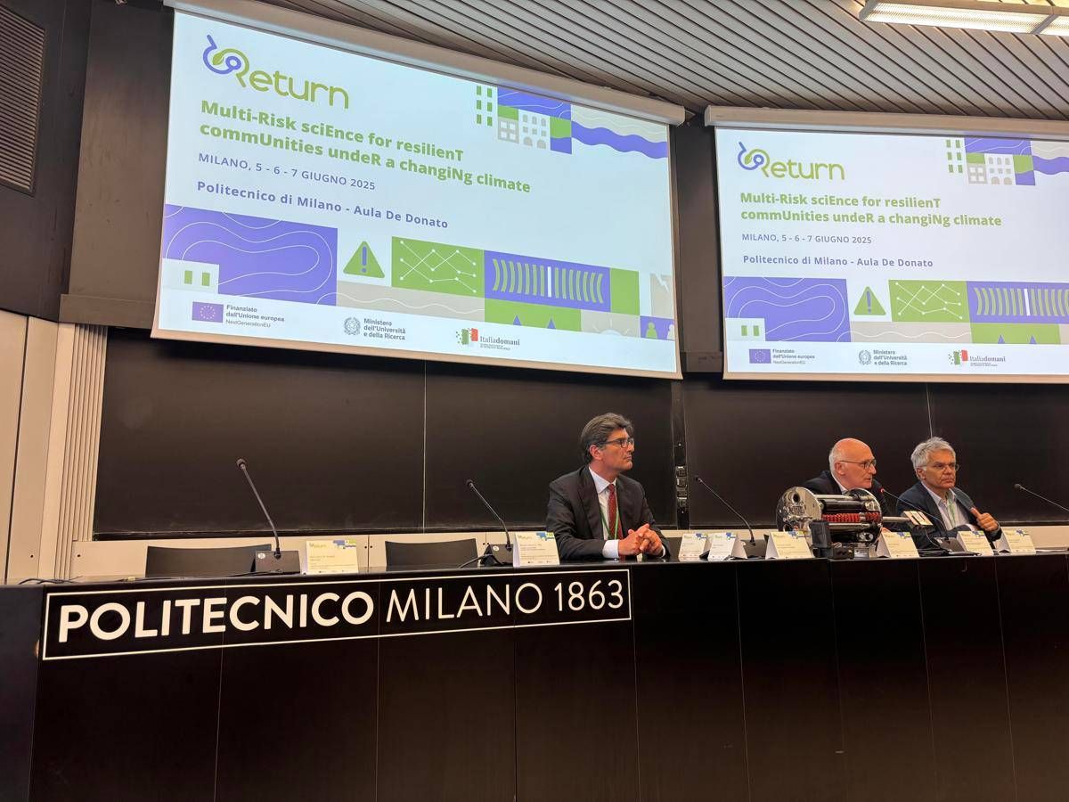 Tecnologia e dati per affrontare rischi ambientali, il contributo di progetto Return -