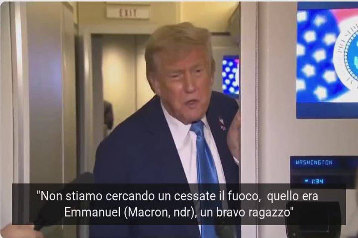 Israele-Iran, Trump: "Cessate il fuoco non mi basta" - Video -