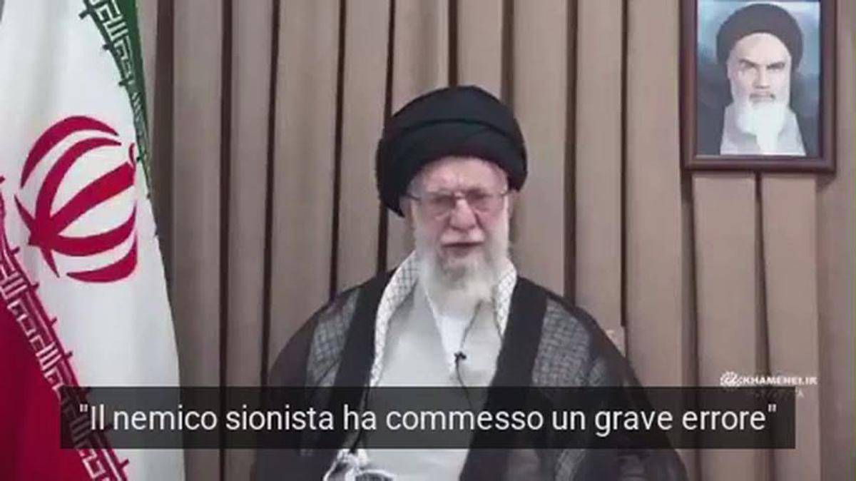 Iran, il messaggio di Khamenei a Israele e a Trump - Video -