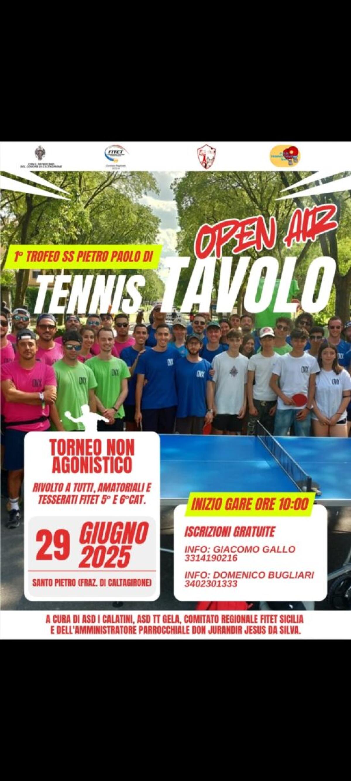 Torneo di Tennistavolo "Open Air" in Sicilia | Scopri perché questo evento potrebbe cambiare tutto per la Fitet Sicilia! -