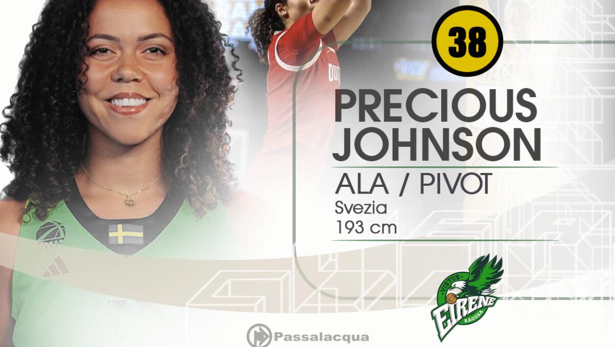 Precious Johnson si unisce alla Virtus Eirene | Scopri perché segnerà una svolta storica per il team! -