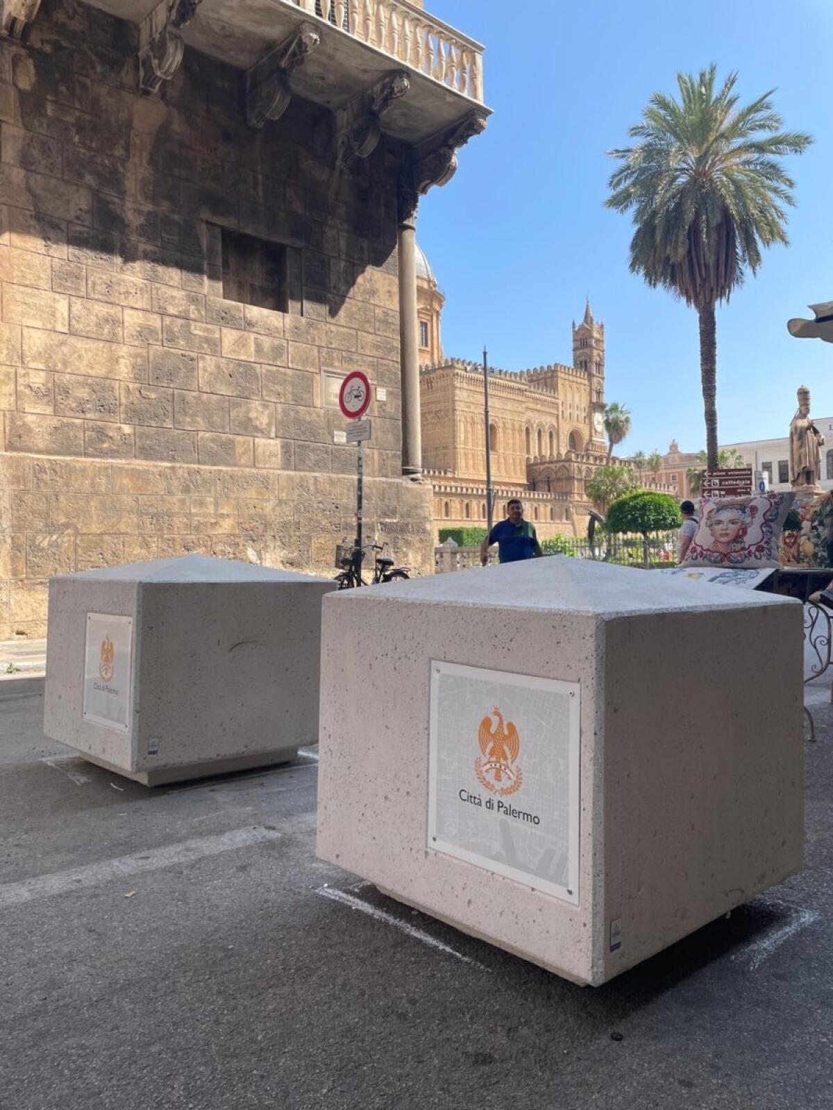 Dissuasori antiterrorismo a Palermo | La bellezza che incontra la sicurezza inaspettata! -