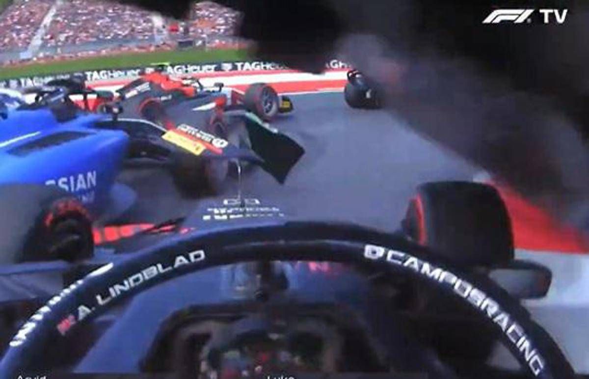 Incidente in Formula 2 Austria, paura per Meguetounif: si ribalta due volte - Video - 