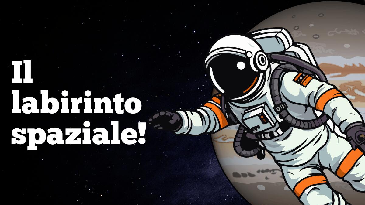 Il labirinto dell’astronauta: una sfida spaziale tra logica e divertimento - 