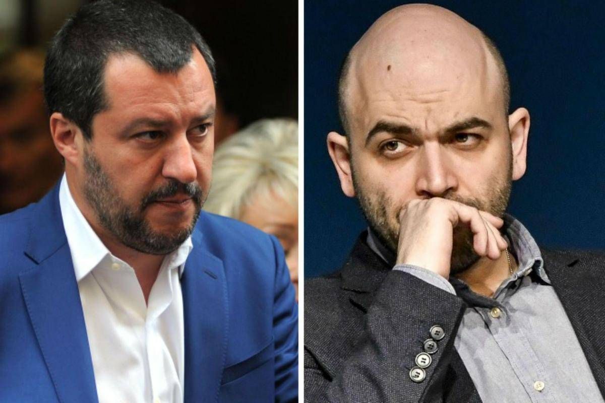 Salvini: "Non ritiro querela contro Saviano". Lo scrittore: "Riutilizzerei 'ministro mala vita' per criticarlo" -